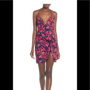 NBD ‘See You Again’ floral print mini dress